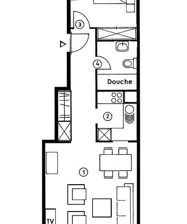Apartman Mondzeu C-261 Verbier